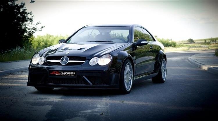 Maxton Design BODYKIT passend für + Motorhaube MERCEDES CLK W209 BLACK SERIES LOOK