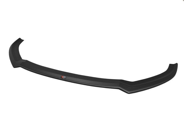 Maxton Design Street+ Spoilerlippe Front Ansatz V.2 passend für Audi S3 / A3 S-Line 8V FL Limousine schwarz Hochglanz