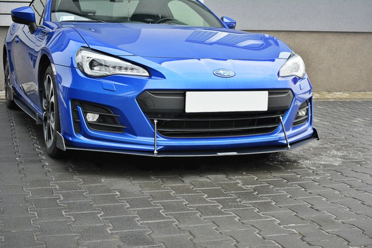 Maxton Design Racing Street+ Spoilerlippe Front Ansatz V.3 passend für Subaru BRZ Mk1 Facelift