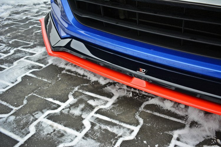 Maxton Design Front Ansatz V.5 für SUBARU BRZ FACELIFT schwarz matt
