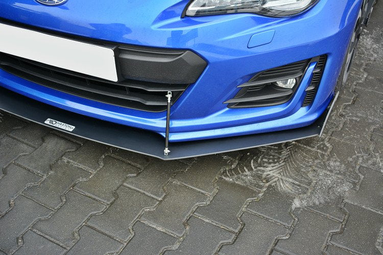 Maxton Design Racing Street+ Spoilerlippe Front Ansatz V.3 passend für Subaru BRZ Mk1 Facelift