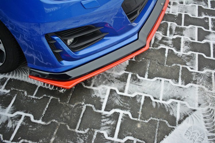 Maxton Design Front Ansatz V.5 für SUBARU BRZ FACELIFT schwarz matt