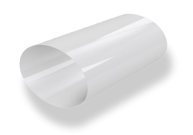 Fox Dämpfermantel Abwicklung 754 (278x192mm) - Länge: 400 mm Edelstahl - 3D-Blech
