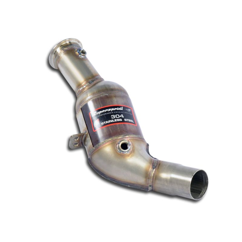 Supersprint Downpipe Rechts + Sport Metallkatalysator 200CPSI für Alfa Romeo GIULIA (2016–2017)