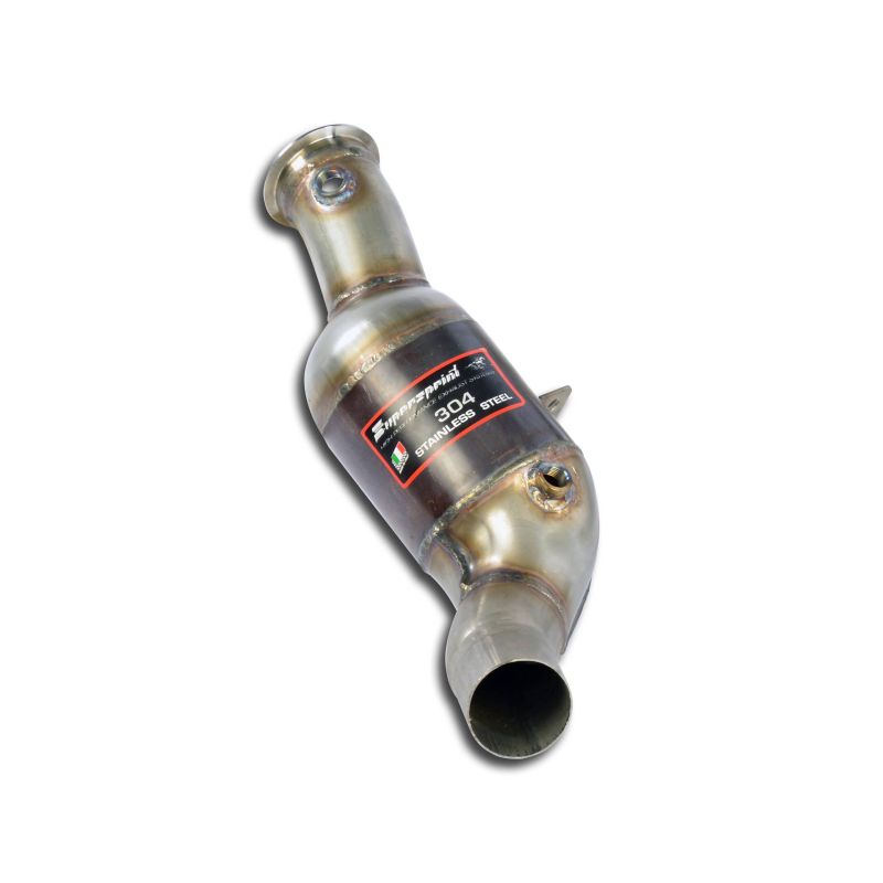 Supersprint Downpipe Links + Sport Metallkatalysator 200CPSI für Alfa Romeo GIULIA (2016–2017)