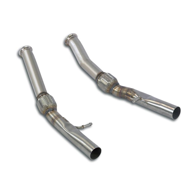 Supersprint Downpipe Rechts - Links(für Katalysator Ersatz) für Alfa Romeo STELVIO (2017–2020)