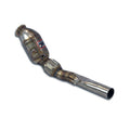 Supersprint Downpipe Rechts + Sport Metallkatalysator 200CPSI für Alfa Romeo STELVIO (2017–2020)