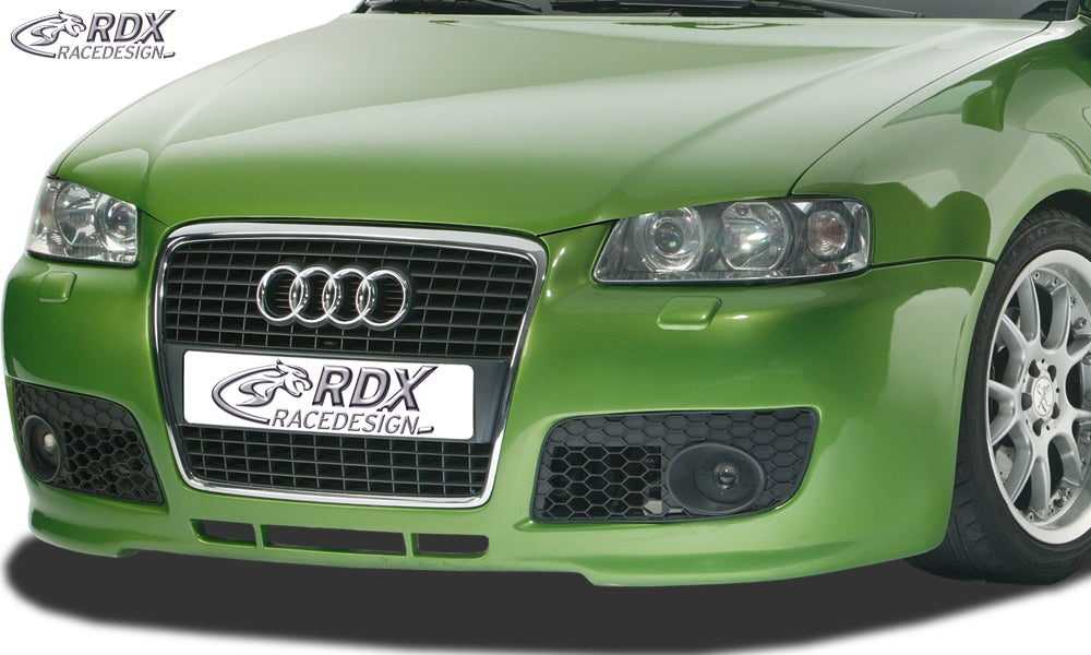 RDX Motorhaubenverlängerung für AUDI A3 8L "SingleFrame" Böser Blick
