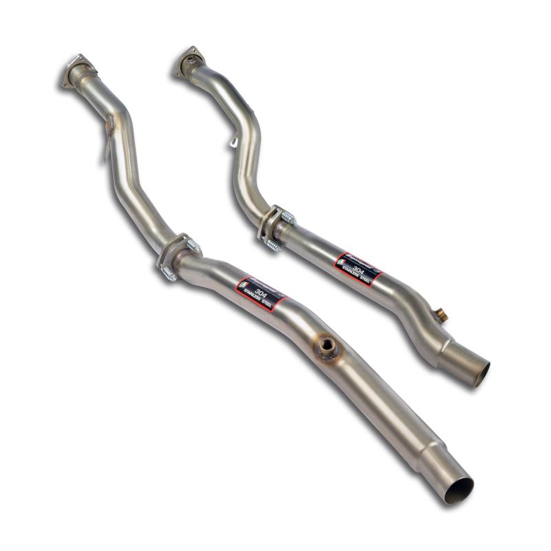 Supersprint Downpipe Rechts + Links(Für Katalysator Ersatz) für Audi  S / RS AUDI A4 B5 S4 '98 -> '01 (2001)