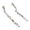 Supersprint Downpipe Rechts + Links(Für Katalysator Ersatz) für AUDI A6 C5 Typ 4B Allroad '99 - '05 (2001–2005)