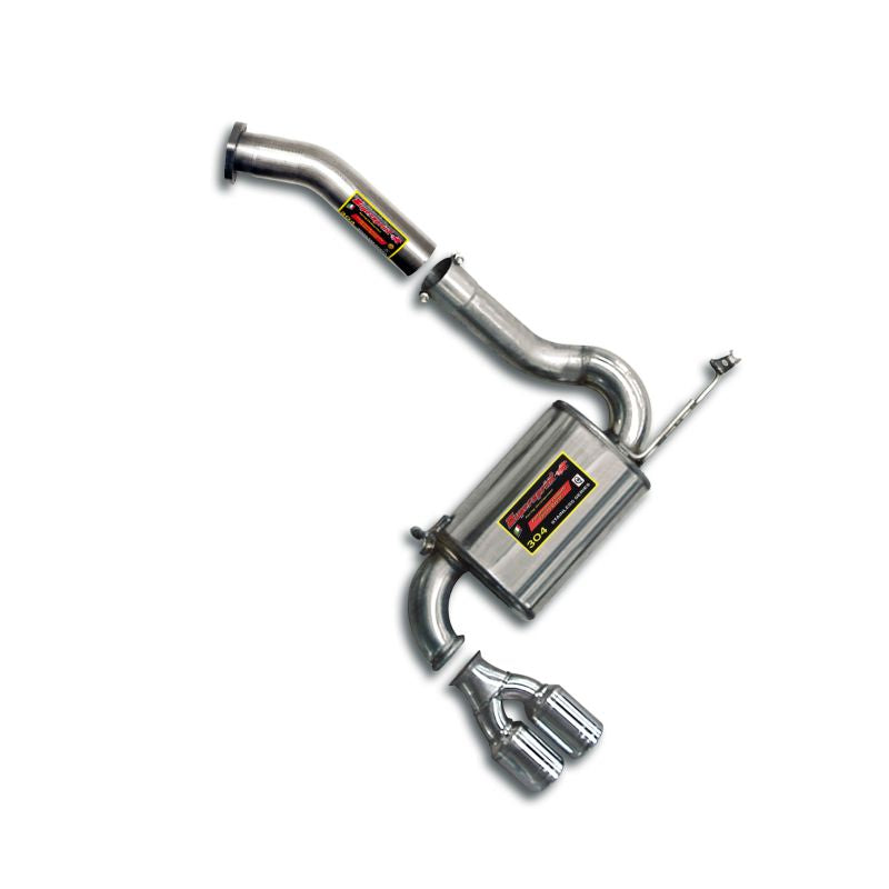 Supersprint Rear muffler package für Audi  S / RS AUDI Coupè S2