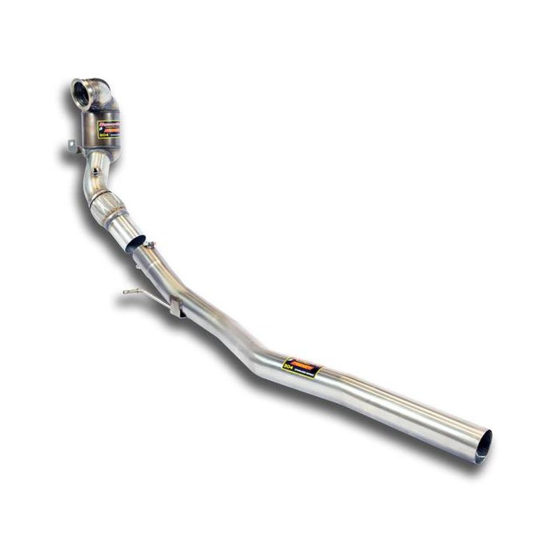 Supersprint Turbo downpipe kit mit Sport Metallkatalysator WRC 100 CPSI für AUDI TT QUATTRO 8S (2015)