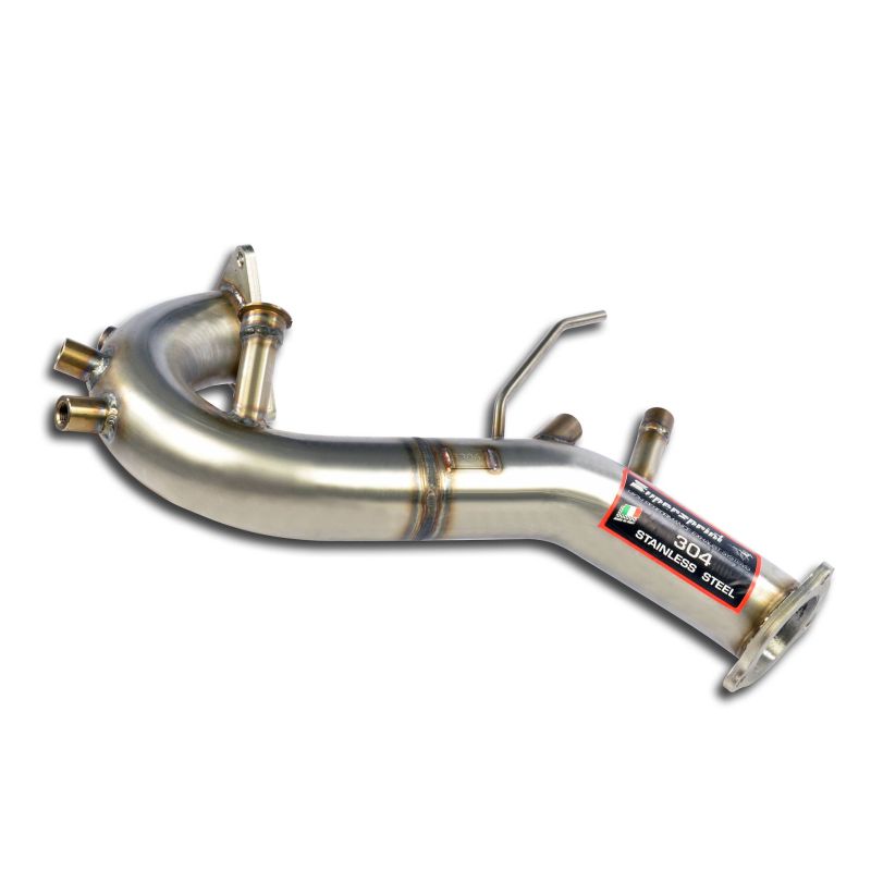 Supersprint Rohrsatz ab Turbolader(für Partikel Filter Ersatz)Mit Sensorspund für AUDI A4 B8 '08 - (2008–2017)