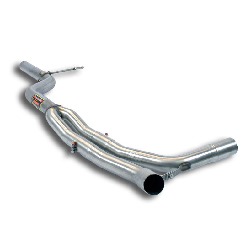 Supersprint Verbindungsrohr Y-Pipe - (Für Serien Mittelschalldämpfer Ersatz) für AUDI Q5 8R QUATTRO (2008 -> 2017) (2014) | ABE - eintragungsfrei