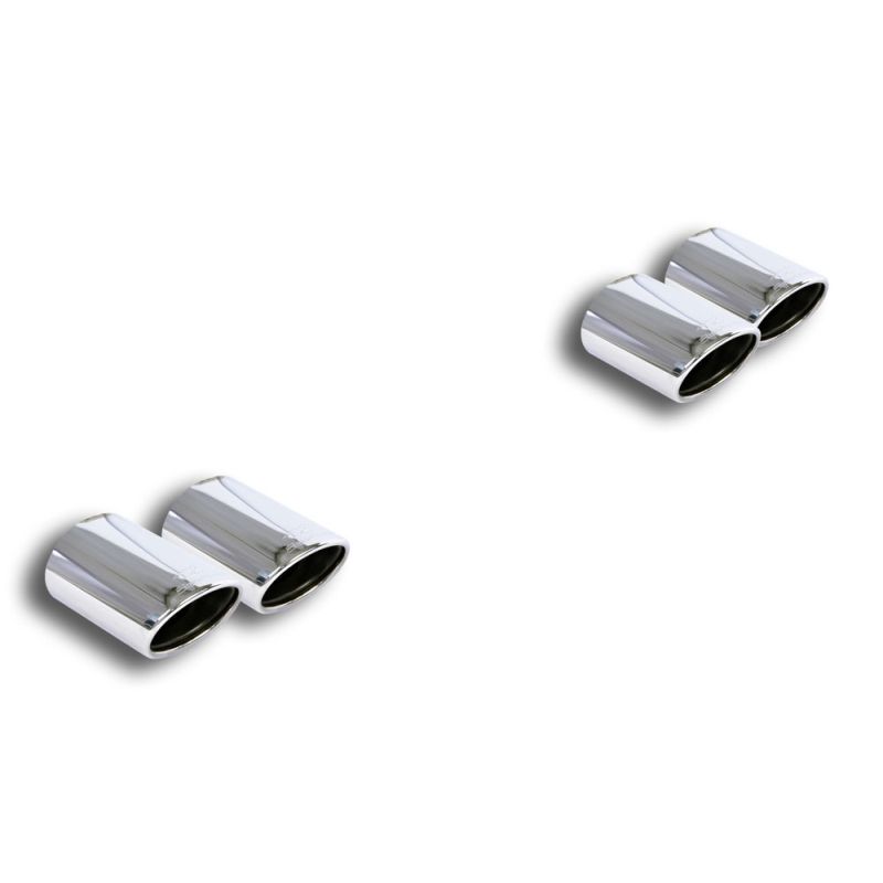 Supersprint 4 Endrohrsatzkit Rechts - Links 100x75 für AUDI TT 8S (2014–2015)
