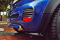 Maxton Design Heck Ansatz Flaps Diffusor V.1 passend für MINI COOPER R56 JCW schwarz Hochglanz