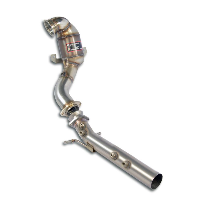 Supersprint Turbo downpipe kit mit Sport Metallkatalysator WRC 100 CPSI(GPF-Entfall) für AUDI A1  (2018–2019)