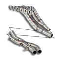 Supersprint Fächerkrümmer + -X-Pipe-  - (Left Hand Drive) - Edelstahl für Serien Katalysator für Alpina BMW ALPINA Serie 3