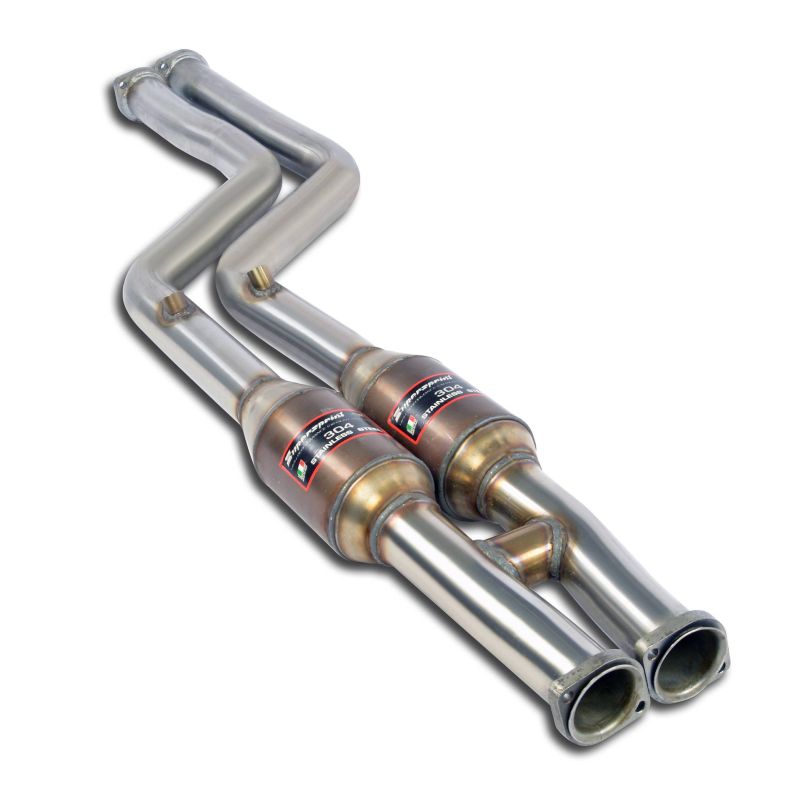Supersprint Vorschalldämpfer mit Sport Metallkatalysator + “H-Pipe” für BMW Classic BMW 3er E36