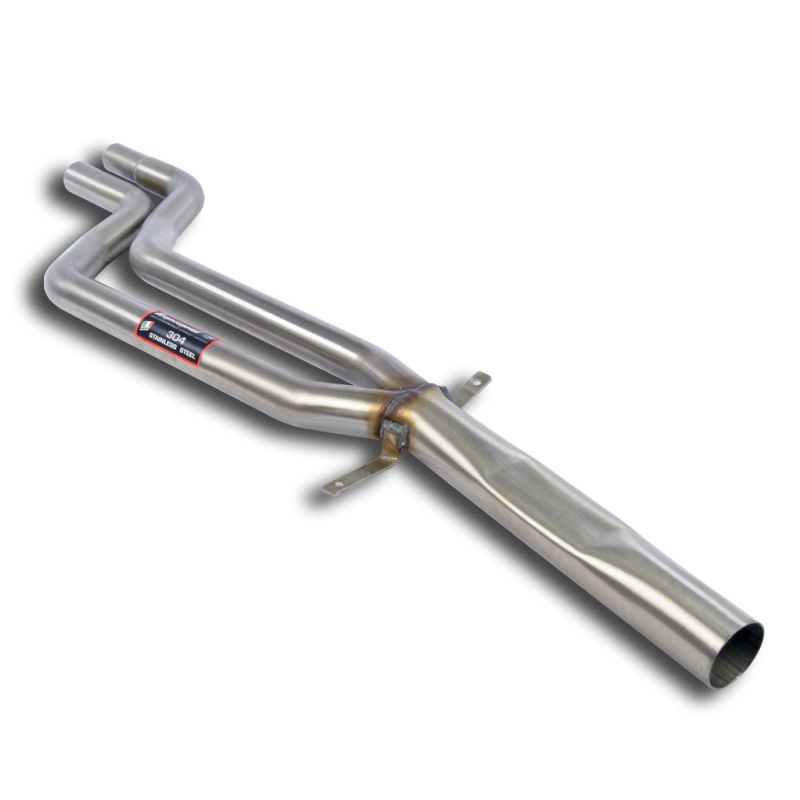 Supersprint Vorderrohr Edelstahlsatz + Y-Pipe für BMW 3er BMW E46