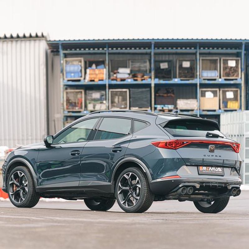 Remus Absorptions-Sportschalldämpfer mittig  für  links/rechts-Anlage (ohne Endrohre), inkl. (EG-) Genehmigung für Seat Formentor 1.4l e-Hybrid 180 kW