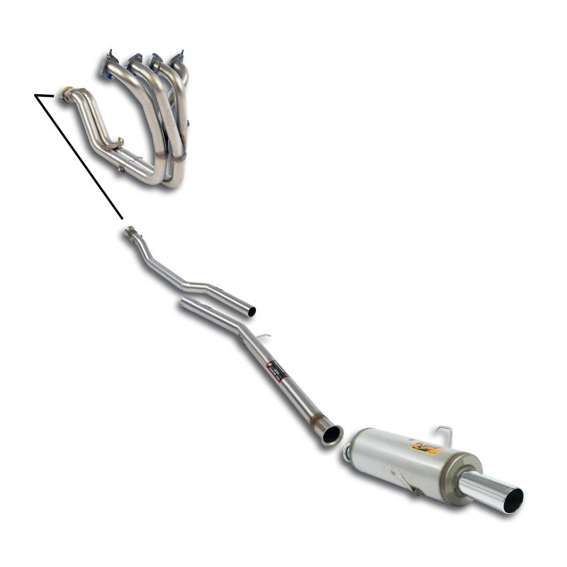 Supersprint Performance Kit - Race endpipe für Peugeot Classic PEUGEOT 205