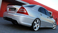 Maxton Design Heckstoßstange MERCEDES C W203 < AMG 204 LOOK> für Mercedes-Benz C Klasse W203