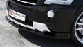 Maxton Design Street+ Spoilerlippe Front Ansatz passend für MERCEDES ML W164 AMG schwarz Hochglanz