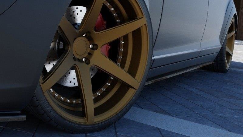 Maxton Design Street+ Seitenschweller Leisten passend für MERCEDES S-KLASSE W221 LONG schwarz Hochglanz