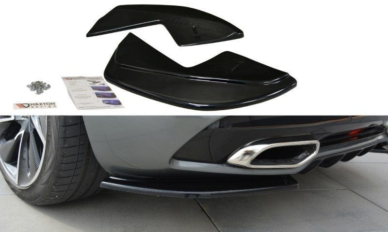 Maxton Design Heck Ansatz Flaps Diffusor für CITROEN DS5 FACELIFT, PREFACE Carbon Look