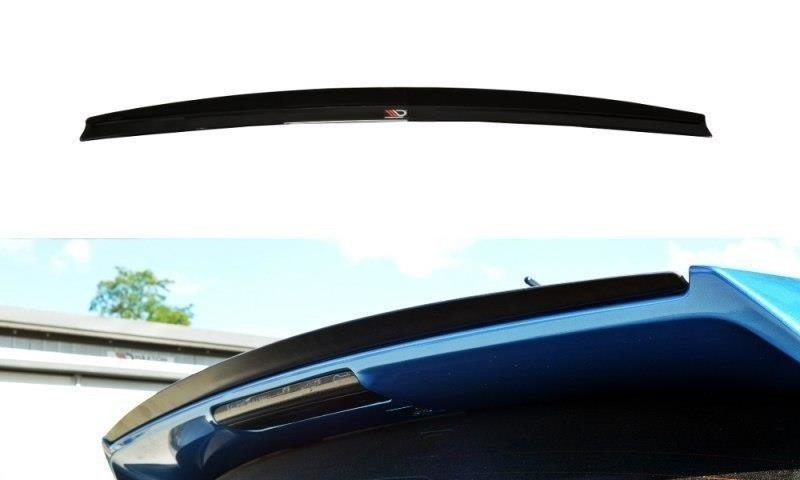 Maxton Design Spoiler CAP passend für Subaru Impreza WRX STI Mk3 schwarz Hochglanz