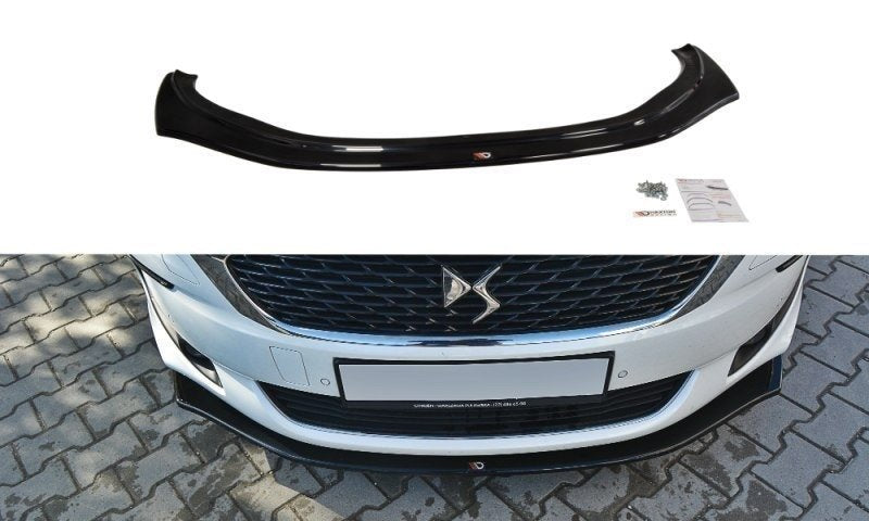 Maxton Design Front Ansatz für v.2 CITROEN DS5 FACELIFT schwarz matt