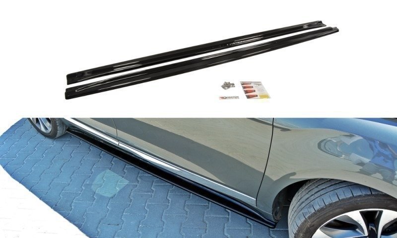 Maxton Design Street+ Seitenschweller Leisten passend für Citroen DS5 schwarz Hochglanz