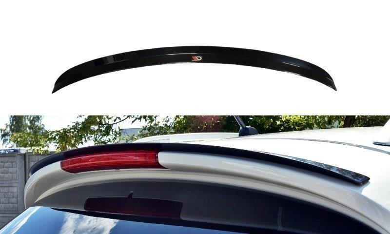 Maxton Design Spoiler CAP passend für INFINITI QX70 schwarz Hochglanz
