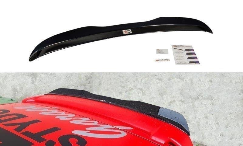 Maxton Design Spoiler CAP passend für HONDA JAZZ MK1 schwarz Hochglanz