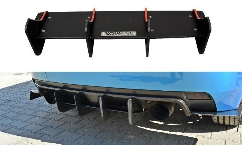 Maxton Design Diffusor Heck Ansatz passend für Heckschürze passend für Subaru Impreza WRX STI Mk3