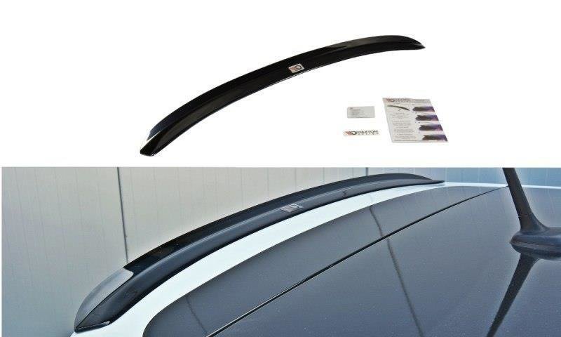 Maxton Design Spoiler CAP passend für Alfa Romeo Giulietta Zender schwarz Hochglanz