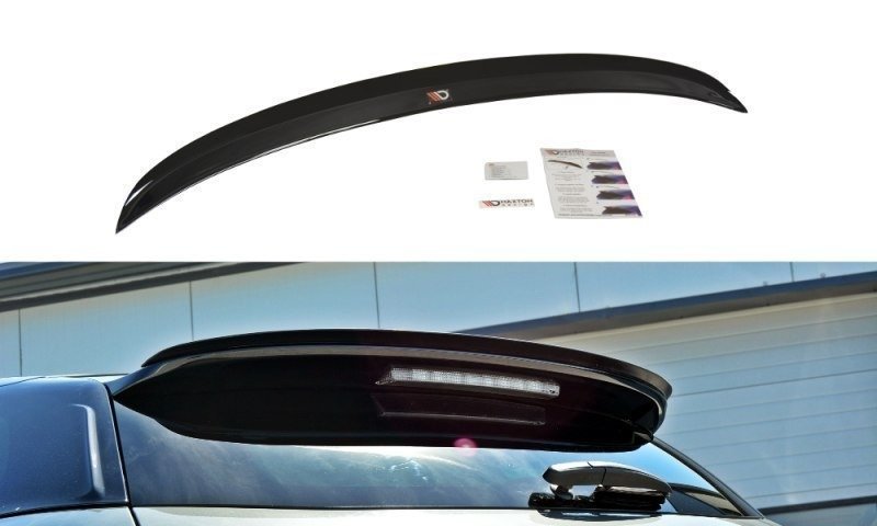 Maxton Design Spoiler CAP für CITROEN DS5 FACELIFT, PREFACE Carbon Look