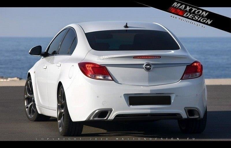Maxton Design Heckspoiler OPEL INSIGNIA LIMOUSINE für Opel Insignia Mk1