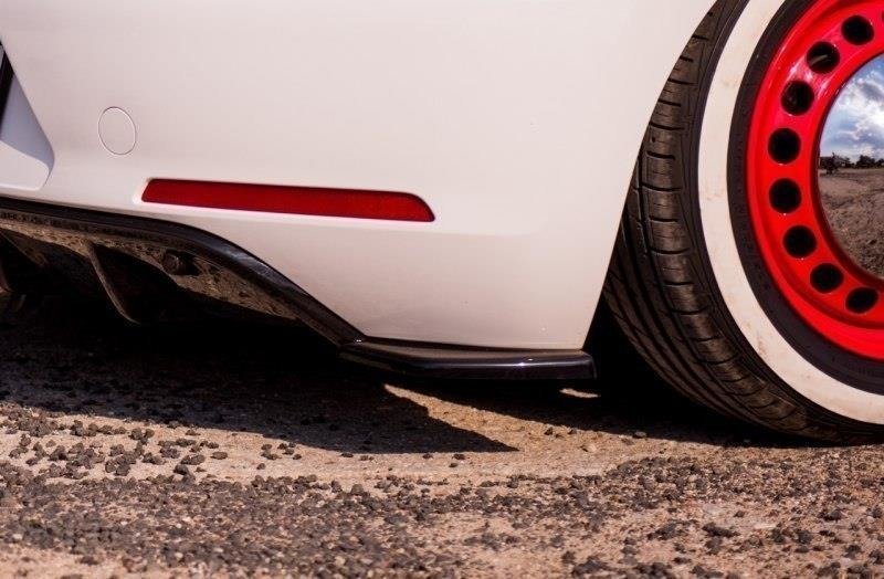 Maxton Design Heck Ansatz Flaps Diffusor passend für VW BEETLE schwarz Hochglanz