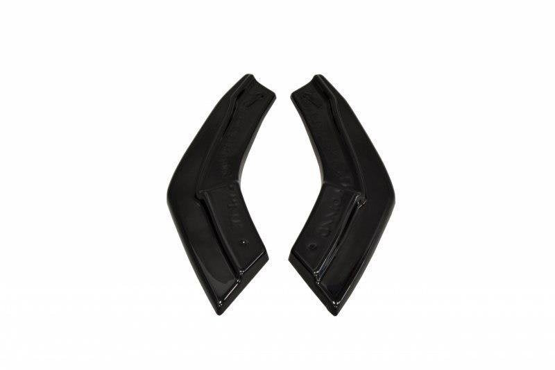 Maxton Design Heck Ansatz Flaps Diffusor passend für Subaru Impreza WRX STI schwarz Hochglanz