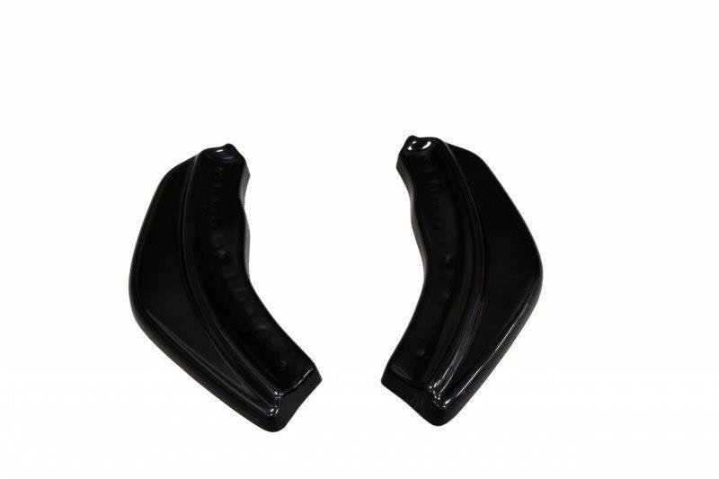Maxton Design Heck Ansatz Flaps Diffusor passend für Ford Focus RS Mk1 schwarz Hochglanz