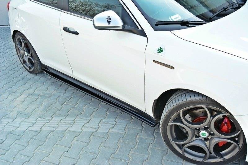 Maxton Design Seitenschweller V.1 Alfa Romeo Giulietta schwarz Hochglanz für Alfa Romeo Giulietta Standard