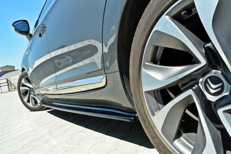 Maxton Design Street+ Seitenschweller Leisten passend für Citroen DS5 schwarz Hochglanz