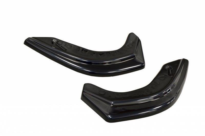 Maxton Design Heck Ansatz Flaps Diffusor passend für HONDA JAZZ MK1 schwarz Hochglanz