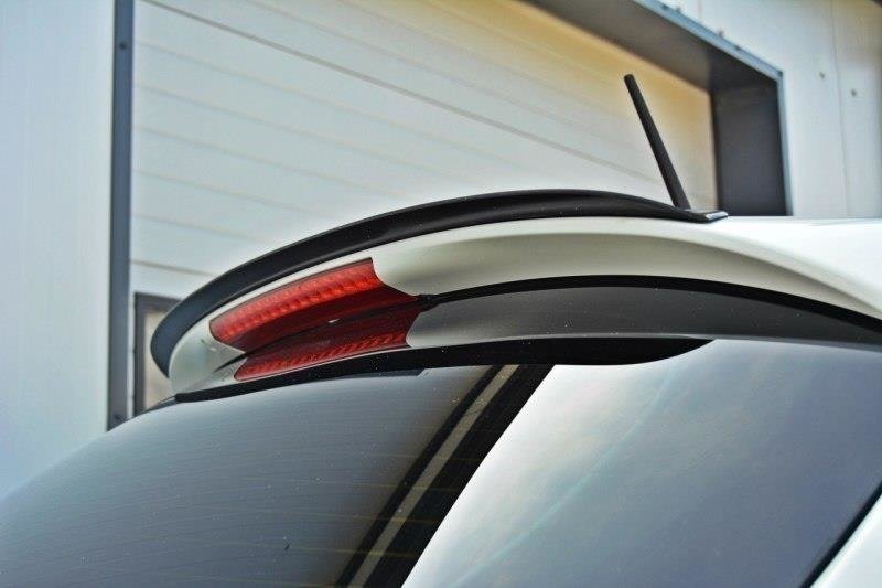 Maxton Design Spoiler CAP passend für Alfa Romeo Giulietta Zender schwarz Hochglanz