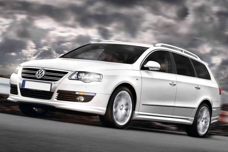 Maxton Design Seitenschweller VW PASSAT B6 < R-LINE LOOK > für Volkswagen Passat Mk6 (B6)