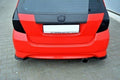 Maxton Design Heck Ansatz Flaps Diffusor passend für HONDA JAZZ MK1 schwarz Hochglanz