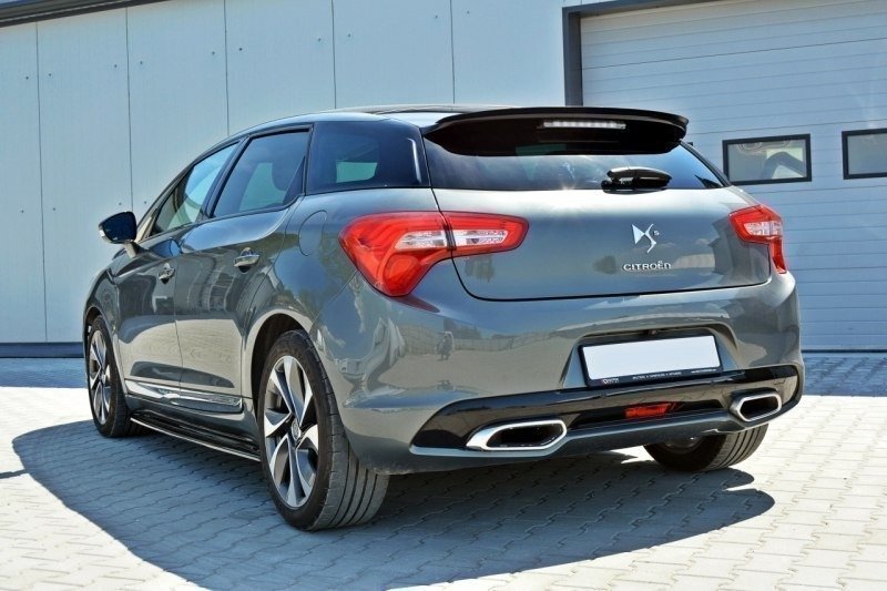Maxton Design Spoiler CAP für CITROEN DS5 FACELIFT, PREFACE Carbon Look