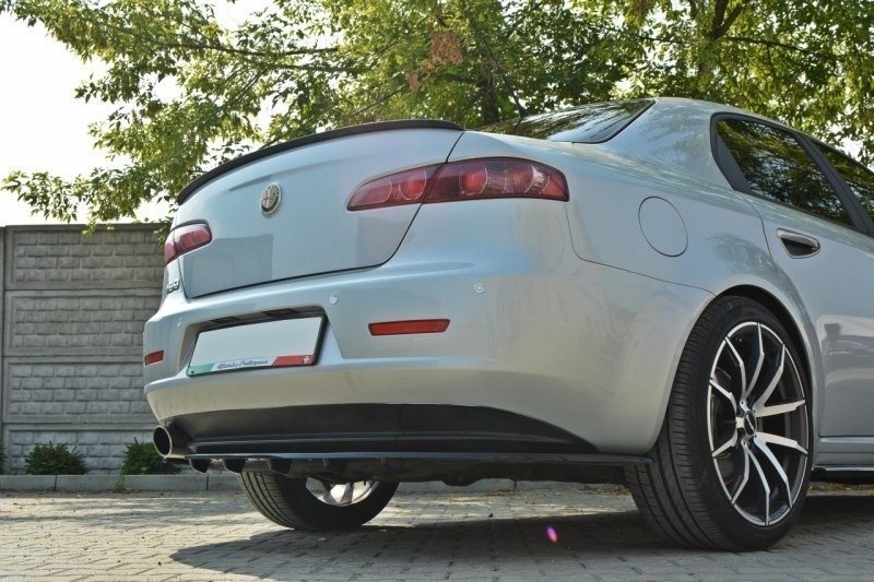 Maxton Design Heckansatz ALFA ROMEO 159 im DTM LOOK schwarz Hochglanz für Alfa Romeo 159